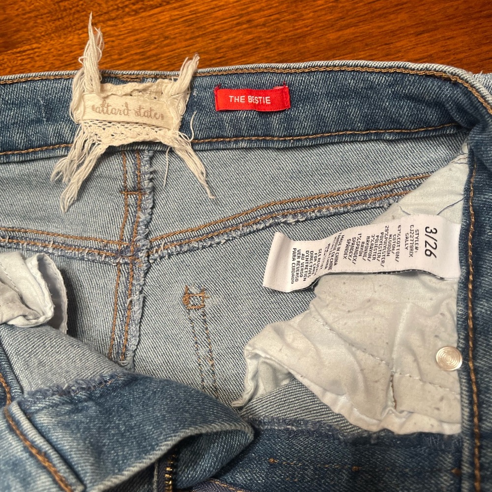 Altar’D State The Bestie Light Blue Denim Jeans size 3/26